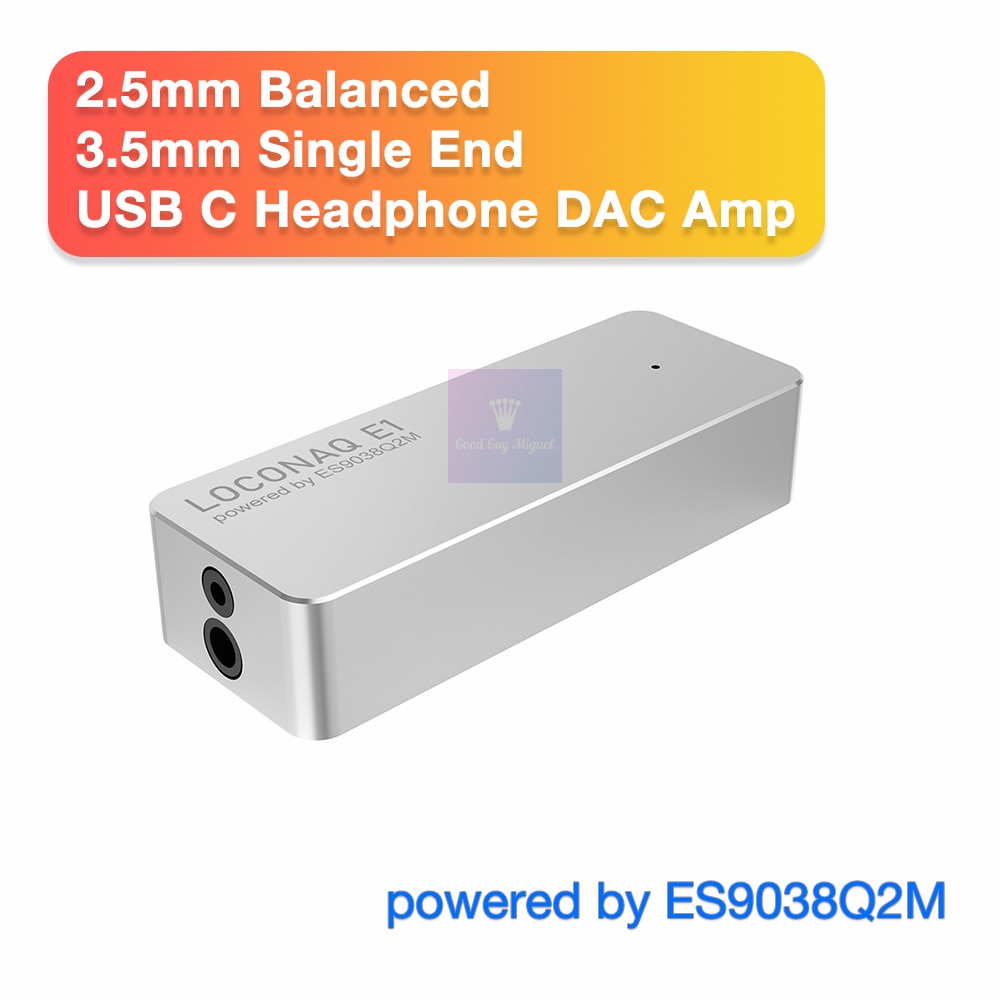 Loconiq-E1 USB Ÿ C  DAC    ..